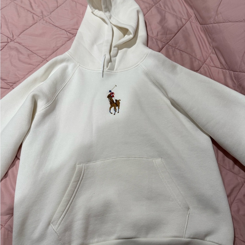 Polo by Ralph Lauren Women’s Cream Hoodie